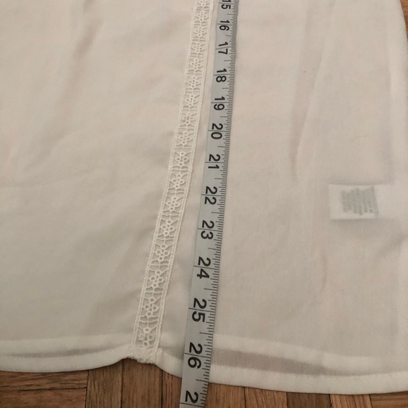 COUNTERPARTS Cream Women”s Top Sz M - Picture 7 of 9